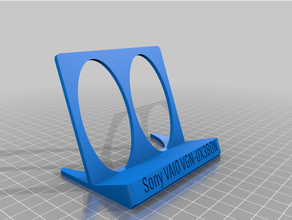 sony vaio vgn-ux380n display stand 3d print model - Mito3D