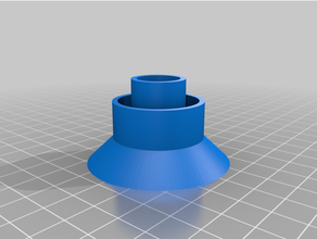 16 oz water bottle funnel 3d print model - Mito3D