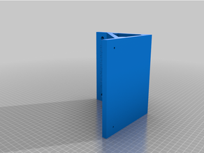 wall fan bracket 3d print model - Mito3D