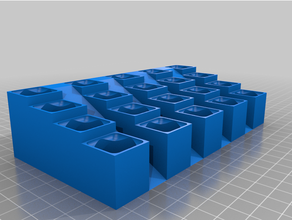 jeffree star lipstick holder organizer tray 3d print model - Mito3D