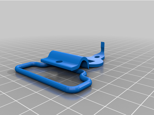 belt buckle 3D print model - Mito3D