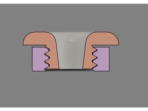 filament hole protector hole protector 3d print model - Mito3D