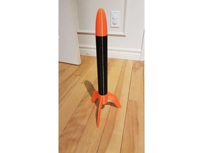 pa foguete modelo 3d print model - Mito3D