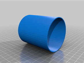 pack blower tube nozzle 3d print model - Mito3D
