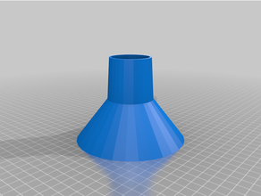 wide mouth funnel customized 3d print model - Mito3D