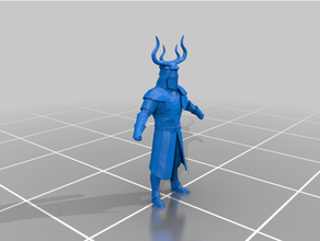 chivalrous knights - dnd - humanoid - tm dnd humanoid knight 3d print model - Mito3D