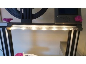 ender 3 Ikea Ledberg LED lumière bande monter 3d imprimante créalité 3d print model - Mito3D