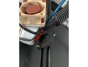 ender 5 Bowden kablo Kulp destek 3d print model - Mito3D
