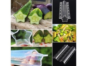 cucumber heart shape mold 3d print model - Mito3D