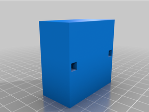 magnético caixa 3d print model - Mito3D