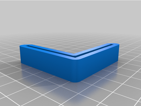 metal storage shelving unit feet customized 3d print model - Mito3D