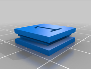 customized sliding tile puzzle 3d print model - Mito3D