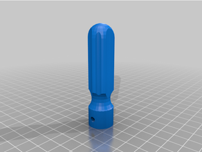 customized drill bit handles 3d print model - Mito3D