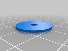 customized circular washer 3d print model - Mito3D