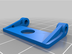 caddx turtle v2 pan small base plate 3d print model - Mito3D
