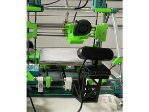 huxley webcam mount upgrade reprappro 3d print model - Mito3D