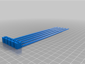 customized cable tie 3d print model - Mito3D