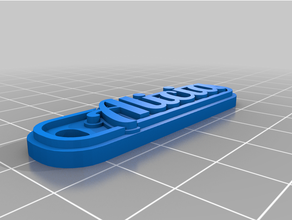 anahtarlık Alicia 3d print model - Mito3D