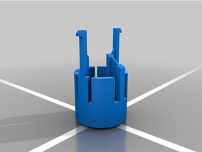 substituição Alto rolo botão yakima 3d print model - Mito3D