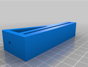 small glass shelf aesthetic bracket shelves simple 3d print model - Mito3D