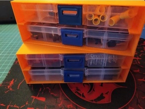 cheap chinese box organizer - drawer boxes 3d print model - Mito3D