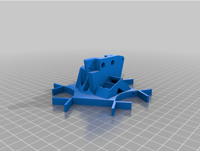 anycubic Kossel ligero peso efector modificación 3d print model - Mito3D