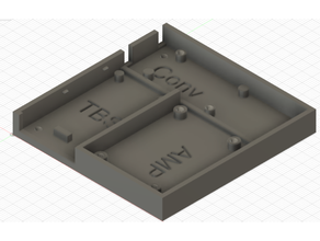 benedini tbs mini v2 box sound galvanic isolation plate technik 3d print model - Mito3D