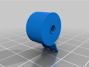 toilette rouleau Jeux James veitch confinement papier 3d print model - Mito3D