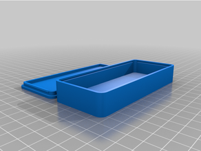 customized box snap cover - parametrised openscad 3d print model - Mito3D