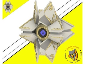 choice ghost shell cosplay prop destiny game 3d print model - Mito3D