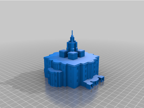 Payson Tempel 3d print model - Mito3D