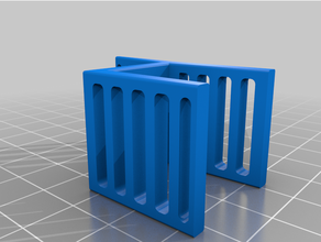 slatted doll chair 3d print model - Mito3D