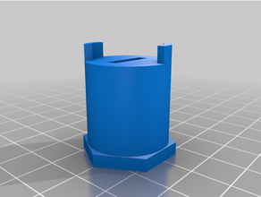 cartridge retainer nut remover 14272 moen tool 3d print model - Mito3D