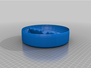 party ashtray 3d print model - Mito3D