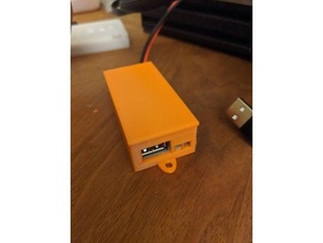 xy 3606 dc secchio convertitore USB m3 buchi 5v bullone Noce energia fornitura lampone pi titolare supporto 3d print model - Mito3D