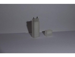 exacto blade box 3d print model - Mito3D