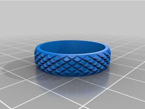 825 knurled spinner ring customized 3d print model - Mito3D