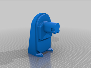 ryobi r18ag7 grinder wall mount 3d print model - Mito3D