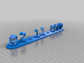 2 personalizzato 3d print model - Mito3D