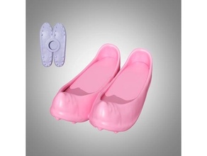 coreano tradicional couro sapatos magnético suporte porta ímã 3d print model - Mito3D