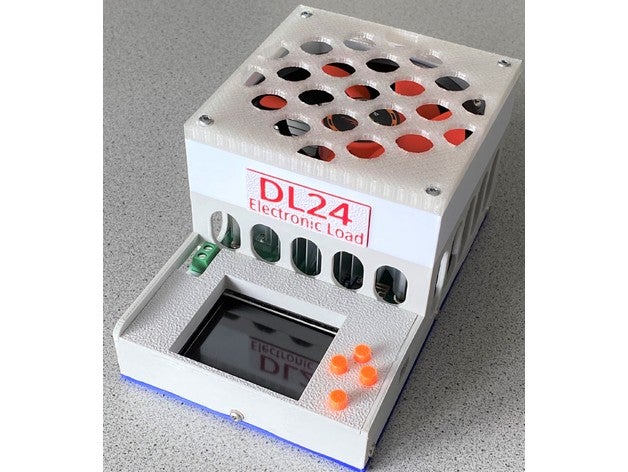 dl-24 electronic load housing box electronics 3D print model - Mito3D