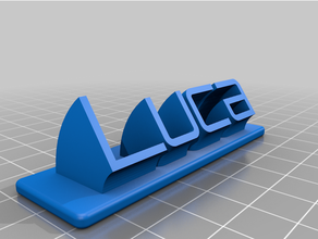 luca1 customized 3d print model - Mito3D