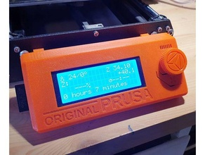 tırtıklı lcd topuz Prusa mk3s 3d print model - Mito3D
