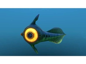 subnautica peeper Tier Fisch Spiel 3d print model - Mito3D
