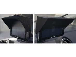sunshade mobile navigation garmin car 3d print model - Mito3D