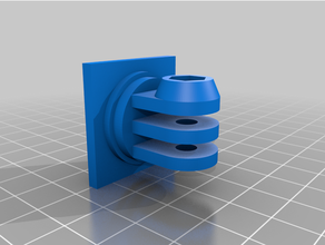 40mm gopro montare 3d print model - Mito3D