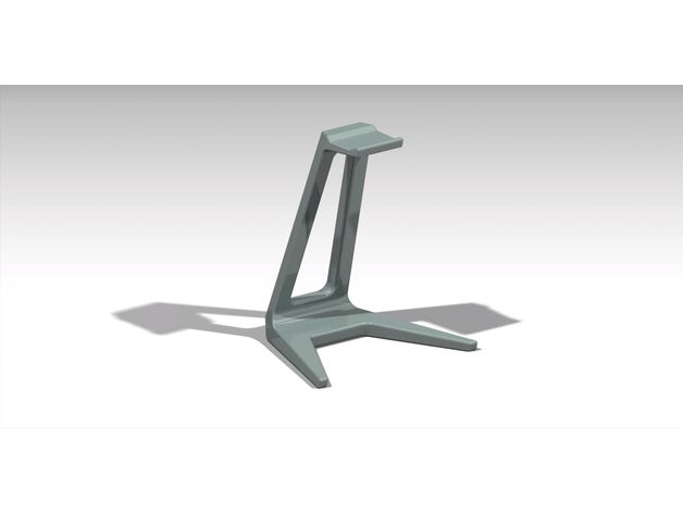 auricular stand angular remezclar auriculares percha soporte gancho estante 3D print model - Mito3D