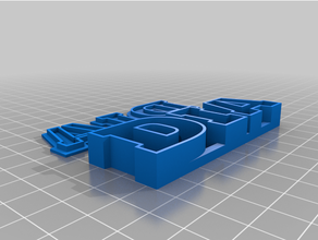 customized text box lid 3d print model - Mito3D