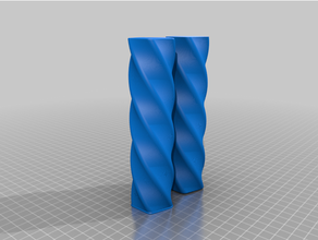 customized satisfying twist container 3d print model - Mito3D