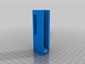 magnético solteiro pilha revista coldre 3d print model - Mito3D